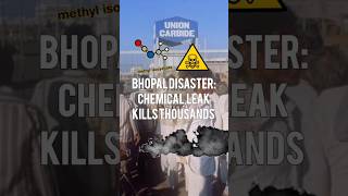 CHEMICAL KILLS THOUSANDS IN BHOPAL INDIA #history #india