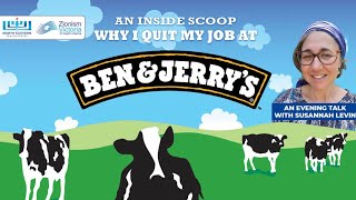 Why I quit my job at Ben and Jerry's? - Ben and Jerry and BDS