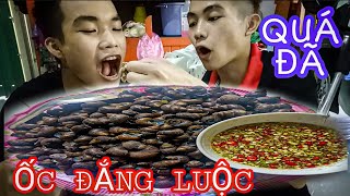 HQC VLog | Ốc đắng luộc và cách làm nước mắm sả ớt ăn ngon không tưởng