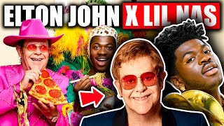 Lil Nas x Collabing with Elton John?!