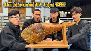 Hữu Bộ | Thử Thách Lần Đầu Ăn Đùi Heo Muối Khổng Lồ 112 Triệu