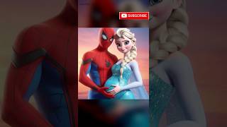 Spiderman love story🥺❤#trending #shorts #disney