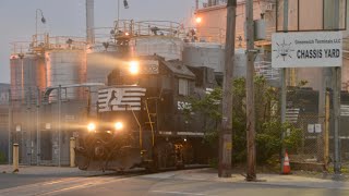 Conrail SP-20 working along the Belt Line South Philadelphia