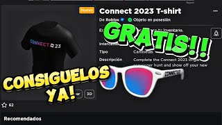 Consigue CAMISA CONNECT Y GAFAS CONNECT SHADES GRATIS YA!! | EVENTO CONNECT 23 HUB