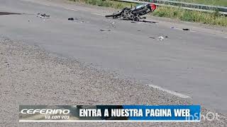 UN HERIDO DE CONSIDERACIÓN EN TRAS UN CHOQUE EN RUTA 3 Y JUAN DE LA PIEDRA