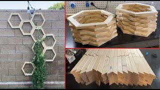 Wood Trellis for Plants - DIY Build