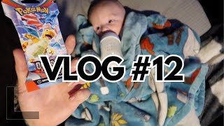 Baby's First POKEMON Pack Opening ! - 100 Days of Vlogging (Day 12)