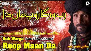 Rub Warga Roop Maan Da - Sain Zahoor Ahmed - Best Song | official | OSA Worldwide