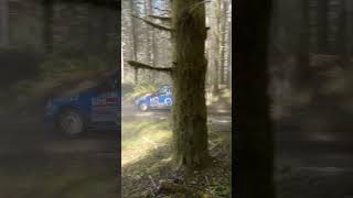 Subaru ARA rally car making some dust at the Olympus Rally with sweet boxer rumble #cars #rally