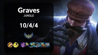 Graves vs Kindred JUNGLE - KR CHALLENGER Patch 14.22