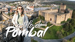 CASTELO DE POMBAL PORTUGAL 4K | Uma tarde apreciando a Beleza do Castelo de Pombal em Leiria