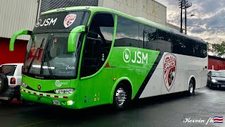 Marcopolo Paradiso 1200 G6 Volvo B9R (Equipo Santos de Guapiles).