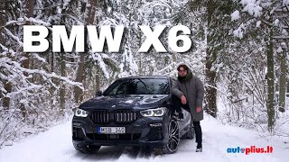 Išdidžiai prabangus BMW X6