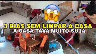 CANSEI!3 DIA SEM LIMPAR A CASA 🔥🥵A CASA TAVA MUITO SUJA