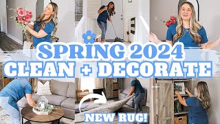 SPRING CLEAN AND DECORATE WITH ME | SPRING DECOR 2024 | SPRING CLEANING MOTIVATION | MarieLove