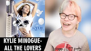 KYLIE MINOGUE - ALL THE LOVERS (SONG REACTION) | Sisley Reacts