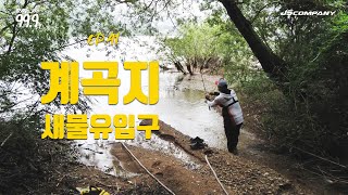 [박기현의 피싱로그99.9] #41 계곡지 새물유입구