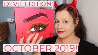 GLOSSYBOX OCTOBER 2019! DEVIL EDITION!