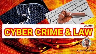 CYBER CRIME & LAW for PSC, RRB, SSC Exams. # Dr. Shafi Thompson#Diksha's online classroom