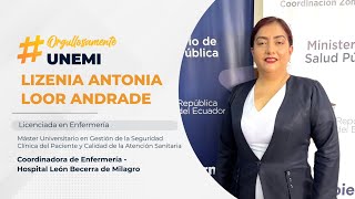 #OrgullosamenteUNEMI | Lcda. Lizenia Loor Andrade