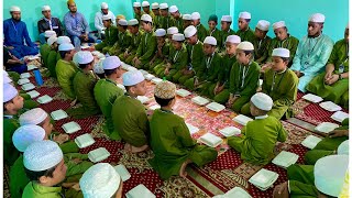 A brother from UK arranged lunch for Hafiz students.