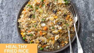 Healthy Chinese Fried Rice Recipe | Weight Loss Rice Recipes