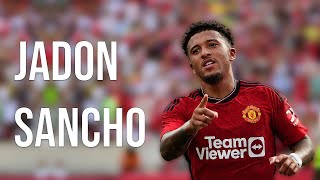 Jadon Sancho | Manchester United's Winger Extraordinaire | Best Goals, Moments & Skills 2023