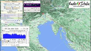 [Tropo] FM DX - Radio Italia SoloMusicaItaliana with RDS - received in Bosnia 289 km (01.10.2023)