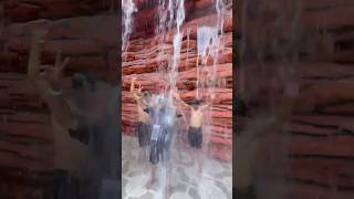 waterpark Me Waterfall Ke Maze😻|| बेहतरीन जगह😍|| #minivlog #waterpark #mojoland #trending #viral