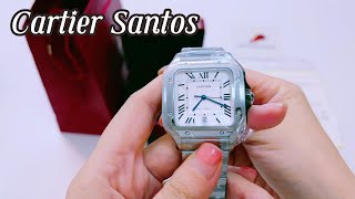 The Cartier Santos .Review