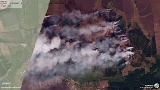 Satellite Image Shows Destruction of North Korean Missiles in Voronezh