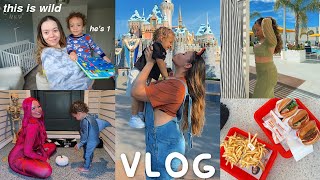 WEEKLY VLOG! Our toddler got a brand deal omg!! Disneyland trip, Halloween  + more!