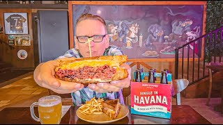 Single in Havana with Pastrami Rueben Sandwich at Biergarten #SandwhichPairing