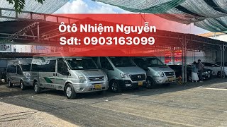 Báo giá tổng hợp tất cả loại xe 4- 16 chổ đang có mặt tại cửa hàng Ôtô Nhiệm Nguyễn ngày 22/8/2024.