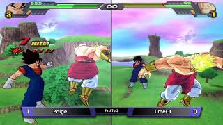 Casual Matches | Paige (Vegetto) vs TimeOf (LSSJ Broly) | Online 1vs1