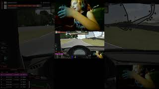 Teaching my daughter to do some #simracing - learns to shift in no time!