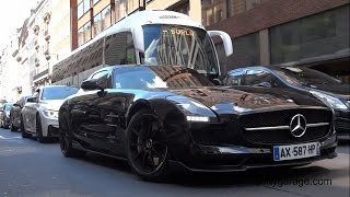 Mercedes SLS AMG Renntech Loud Revs and Accelerations