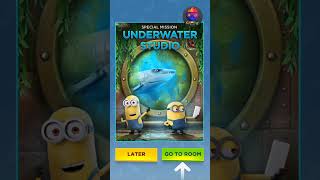 Special Mission THE UNDERWATER STUDIO | Mini Movie Minion | funny video|#minions#Shorts - Ep 321|FHD