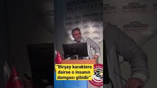 Erol Göka: Birşey karaktere dairse o insanın damgası gibidir #shorts