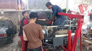 Tips Ngenock Kepala Transmisi Dengan Blok Saat Pasang Mesin Ford Ranger