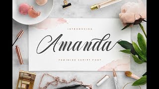 Beautiful Script Font Free 2019