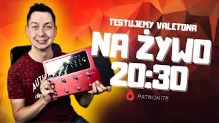 🔴 Testujemy Valetona GP-200 na żywo 💪🔥🎸