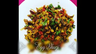 Simple and Easy Egg Bhurji || Egg Bhurrji Recipe