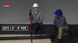 ABI   2019   How To Series   How to cut cast iron pipe using a Wheeler Rex Pipe Cutter