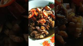 Kung Pao Squid Flower Recipe #shorts#youtubeshortsvideo#youtuberpemula#seafood