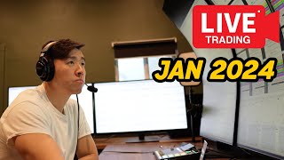 Live Trading for a Week | January 2024