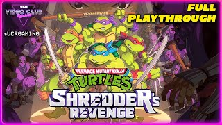 TMNT: Shredder's Revenge | JUEGO COMPLETO | 2P CO-OP | PC | 🎮#VCRGAMING ​​​ STREAM