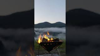 Solo Camping Sunrise #campingequipment#solocamping #sunrise #asmr