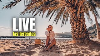 LIVE pe plaja Las Teresitas, TENERIFE!