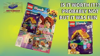 LEGO set 562303 - LEGO Friends Magazine issue 29 (2024) - Puppy's Doghouse - Build and Review